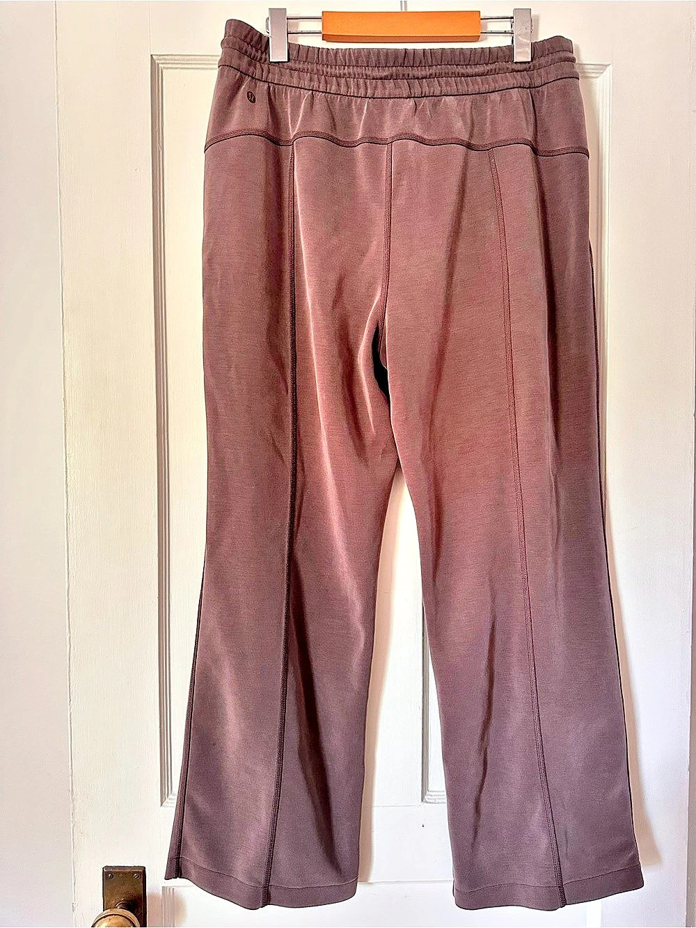 Lululemon Softstreme High-Rise Straight-Leg Pant Brown 12 - Picture 2 of 5